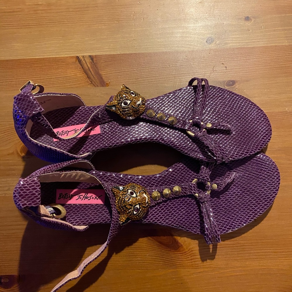 Betsey Johnson Sandals size 10